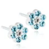 Blomdahl Örhängen Daisy Aquamarine Crystal 15‑0114‑55