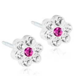 Blomdahl Örhängen Daisy Crystal Rose 15‑0114‑83