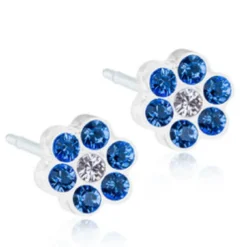 Blomdahl Örhängen Daisy Sapphire Crystal 15‑0114‑43