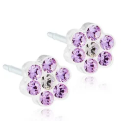 Blomdahl Örhängen Daisy Violet Crystal 15‑0114‑56