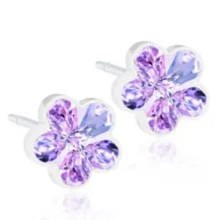 Blomdahl Örhängen Flower Violet 15‑0130‑26