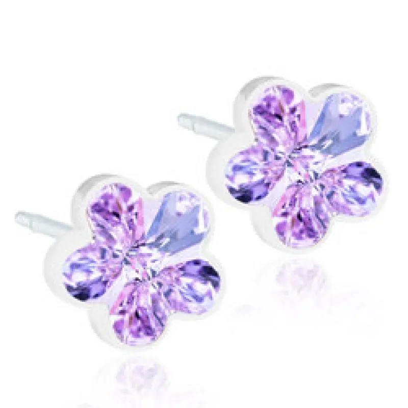 Blomdahl Örhängen Flower Violet 15‑0130‑26