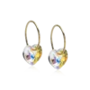 Blomdahl Örhängen GT Ear Ring 14 mm, Heart 10 mm, Rainbow 15-1355-02