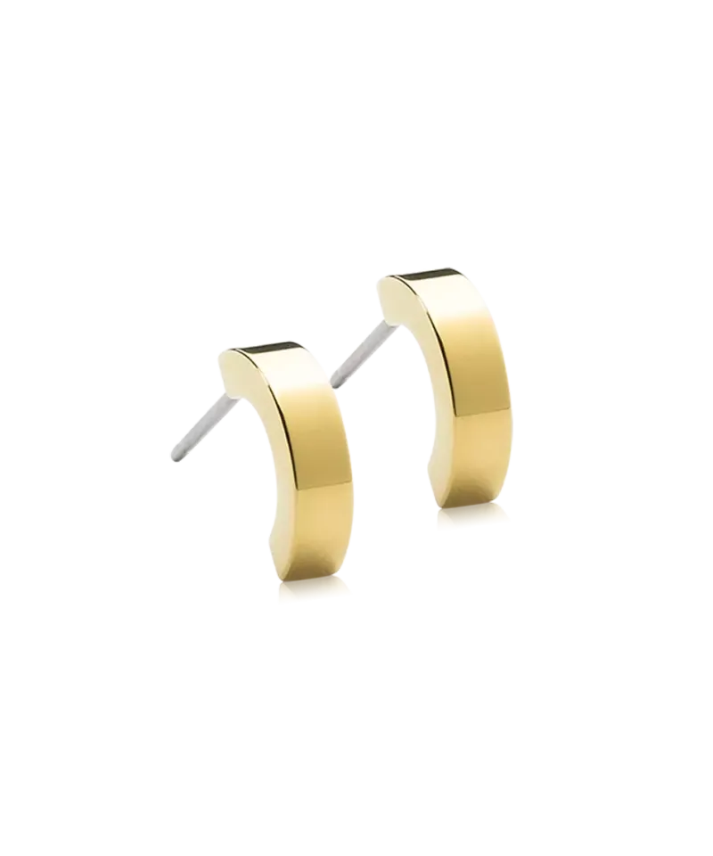 Blomdahl Örhängen GT Pendant Plain Curved 10 mm 15-13149-00