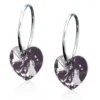 Blomdahl Örhängen Heart Black Diamond 15‑1255‑12