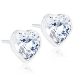 Blomdahl Örhängen Heart Crystal 15‑0121‑01