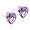 Blomdahl Örhängen Heart Light Amethyst 15‑0121‑74