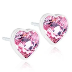 Blomdahl Örhängen Heart Light Rose 15‑0121‑24