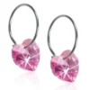 Blomdahl Örhängen Heart Rose 15‑1255‑03