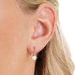 Blomdahl Örhängen Mini Pendant Pearl White 15‑1280‑59