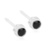 Blomdahl Örhängen MP Bezel 4 mm, Jet 15-0103-07