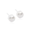 Blomdahl Örhängen MP Bezel Pearl 6 mm, White 15-0109-59