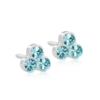 Blomdahl Örhängen MP Clover 6 mm, Aquamarine