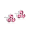 Blomdahl Örhängen MP Clover 6 mm, Rose