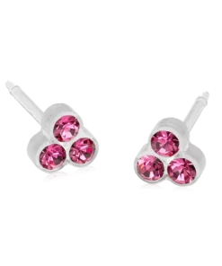 Blomdahl Örhängen MP Clover 6 mm, Rose