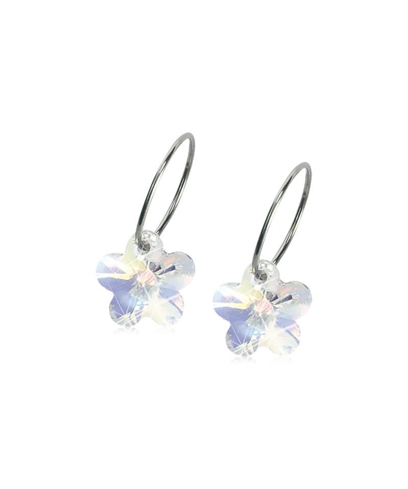 Blomdahl Örhängen NT Ear Ring 14 mm, Flower 12 mm, Rainbow 15-1257-02