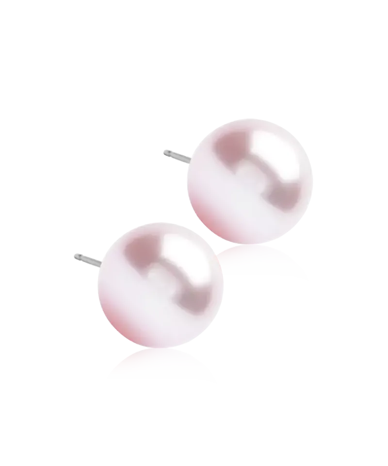 Blomdahl Örhängen NT Pearl 12 mm, Light rose 15-1260-64