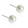 Blomdahl Örhängen Pearl White 4 mm 15‑1231‑59