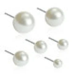 Blomdahl Örhängen Pearl White 4 mm 15‑1231‑59
