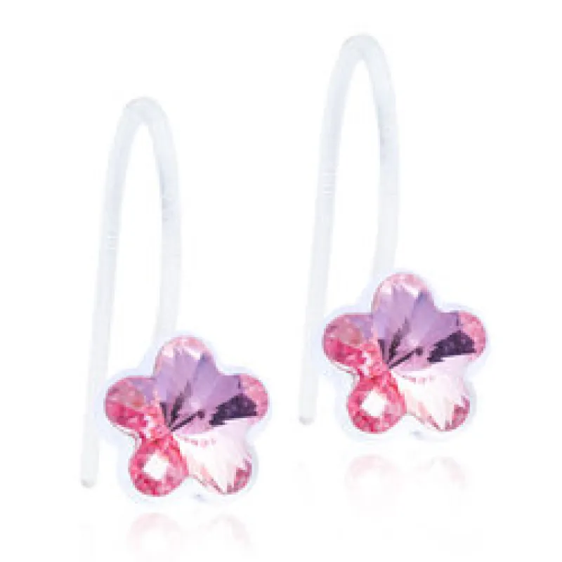 Blomdahl Örhängen Pendant Fixed Flower Light Rose 15‑0180‑3024