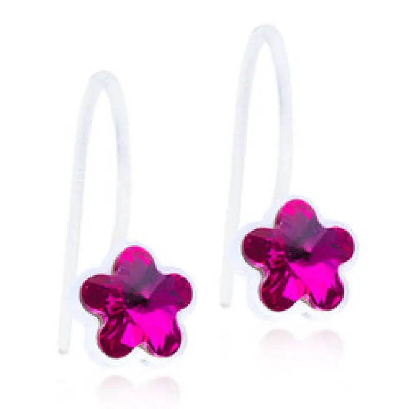 Blomdahl Örhängen Pendant Fixed Flower Fuchsia 15‑0180‑3009