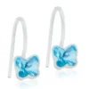 Blomdahl Örhängen Pendant Fixed Butterfly Aquamarine 15‑0180‑9905