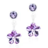 Blomdahl Örhängen Pendant Flower Violet 15‑0103‑3026