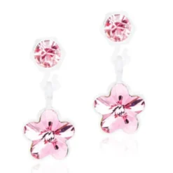 Blomdahl Örhängen Pendant Flower Light Rose 15‑0103‑3024
