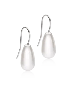 Blomdahl Örhängen Pendant Pearl Drop Vit 15 mm 15-1234-59