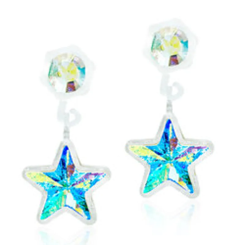 Blomdahl Örhängen Pendant Star Rainbow 15‑0103‑0802