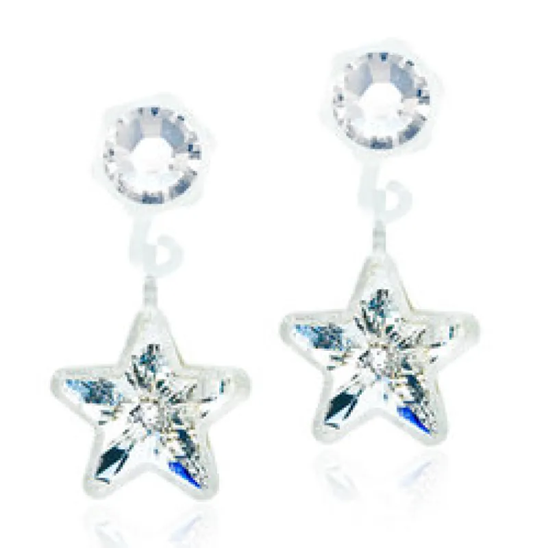 Blomdahl Örhängen Pendant Star Crystal 15‑0103‑0801