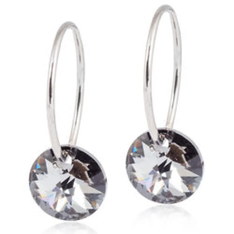 Blomdahl Örhängen Round Black Diamond 15‑1248‑12