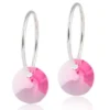 Blomdahl Örhängen Round Rose 15‑1248‑03