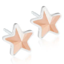 Blomdahl Örhängen Star Golden Rose 15‑0108‑75