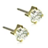 Blomdahl Örhängen Tiffany CZ White 5 mm 15‑1304‑30