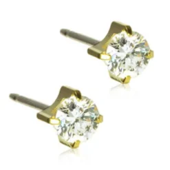 Blomdahl Örhängen Tiffany CZ White 5 mm 15‑1304‑30