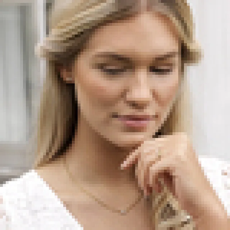 Blomdahl Örhängen Tiffany CZ White 5 mm 15‑1304‑30