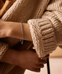 Blomdahl Armband Blomdahl Stål Tiny Figaro Armband