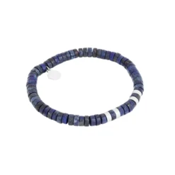 Armband By Billgren jaspis, stål, brun/röd – 8212