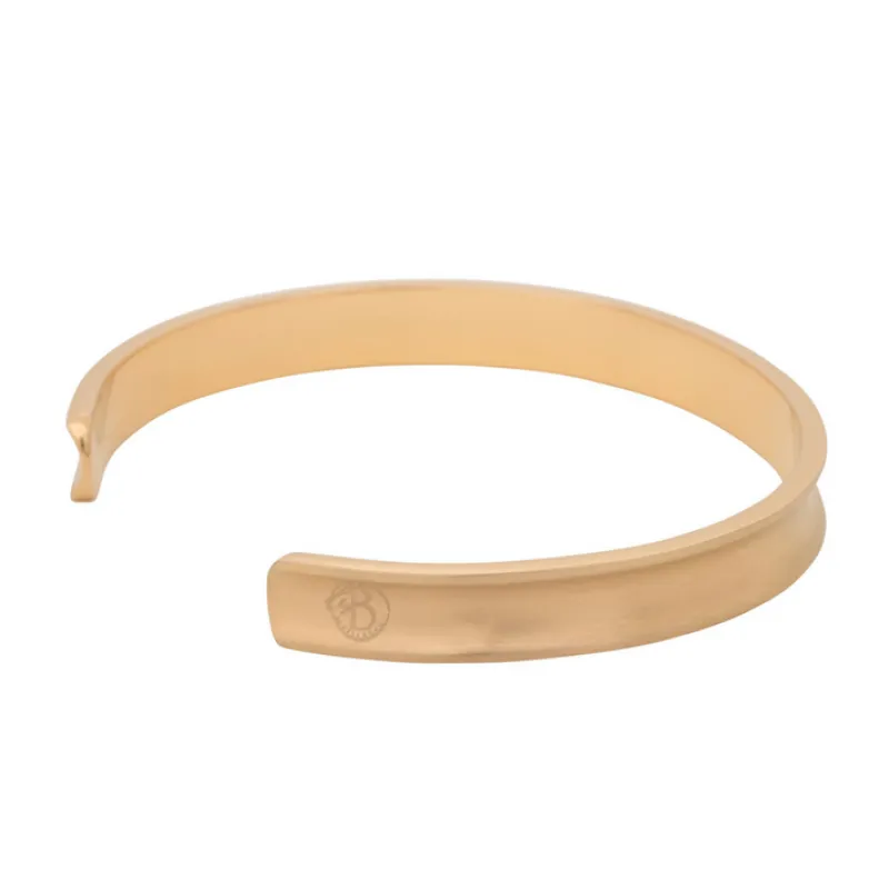 Armband By Billgren , konkav cuff, guld – 8163