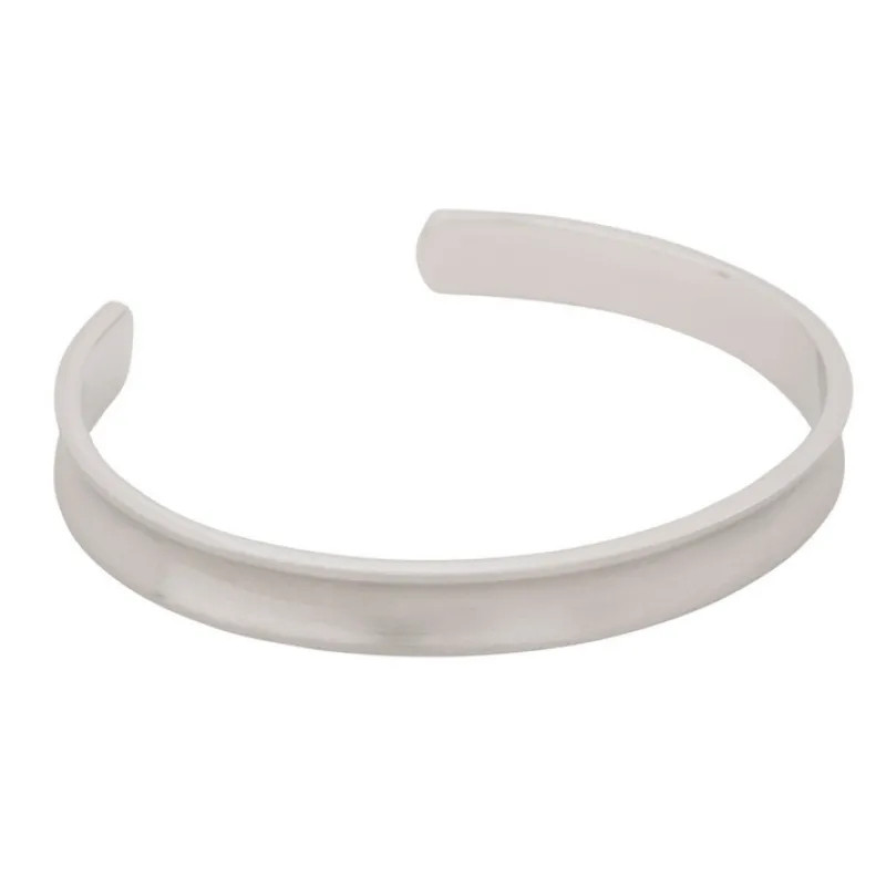 Armband By Billgren , konkav cuff, silver – 8164