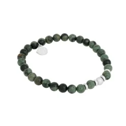 Armband By Billgren Beads, galaxy stone, grön – 8213