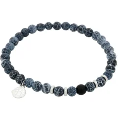 Armband By Billgren Beads, Lapis, Tigeröga, blå/brun – 8950