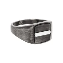 By Billgren Klackring, Gun metal, svart – 5617