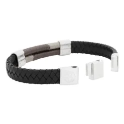 Armband By Billgren Läder, Tvinnad – 8232