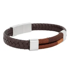 Armband By Billgren Läder, Tvinnad – 8231