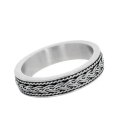 By Billgren Ring, braid, silver – 5627
