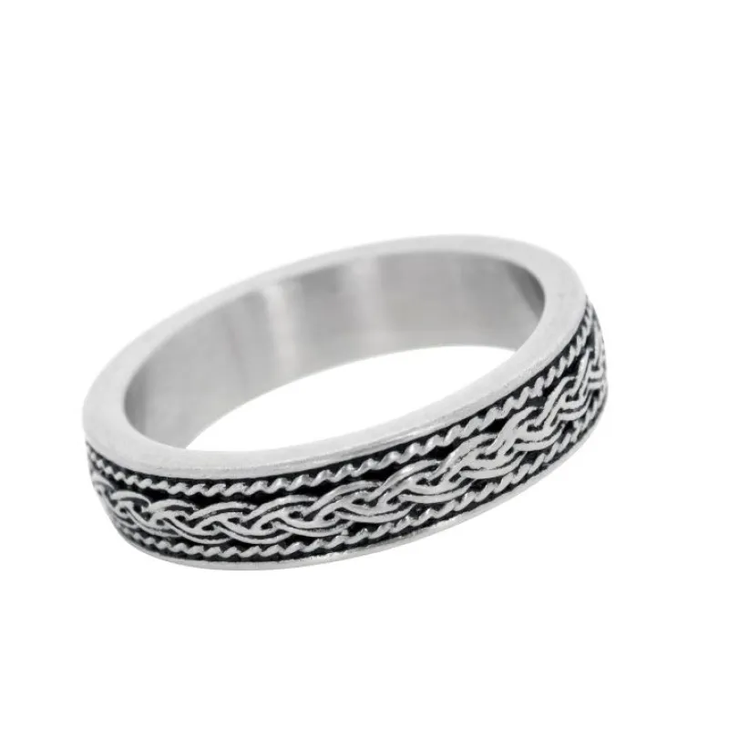 By Billgren Ring, braid, silver – 5627
