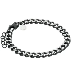 Armband By Billgren Stål, IP, svart – 8168