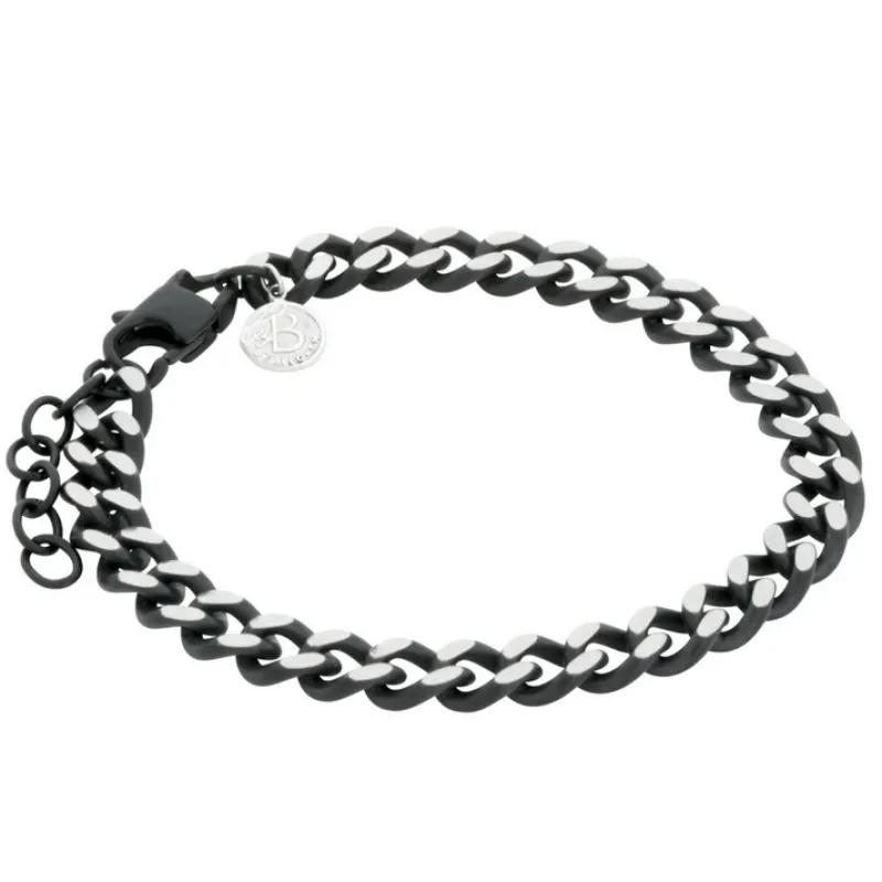Armband By Billgren Stål, IP, svart – 8168